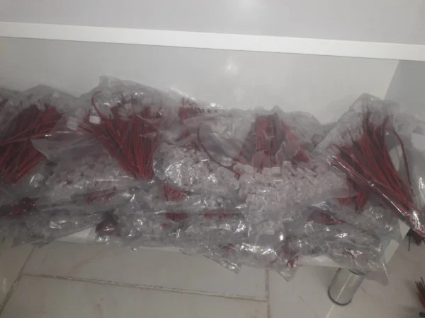 کانکتور ریسه نواری،رابط ریسه نواری سیم دار ، رابط ابتدایی 8میل، سوکت ریسه