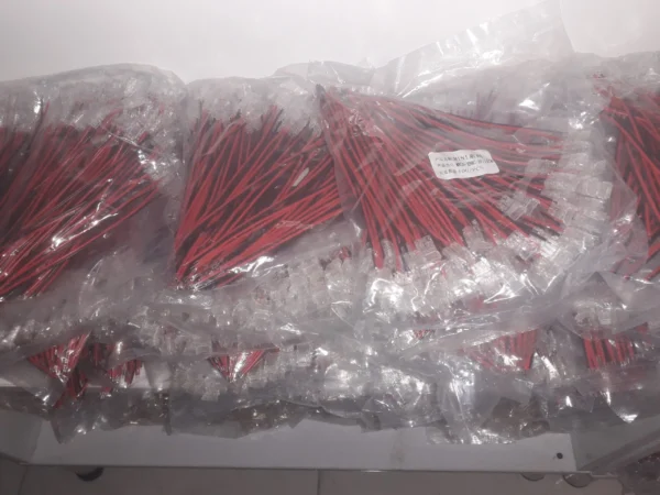 کانکتور ریسه نواری،رابط ریسه نواری سیم دار ، رابط ابتدایی 8میل، سوکت ریسه