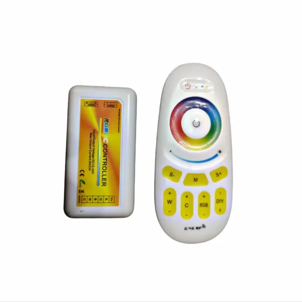 ریموت کنترلر ریسه نواری 5 رنگ rgbcw