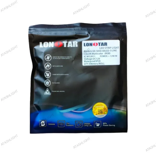 ریسه نواری فول کالر RGBIC 2811 لانستار / lonstar