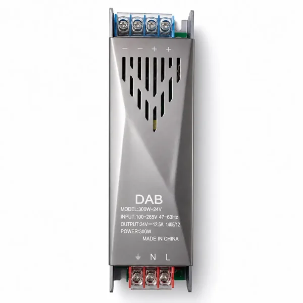 سوییچینگ 24 ولت 300 وات 12.5 آمپر اسلیم DAB