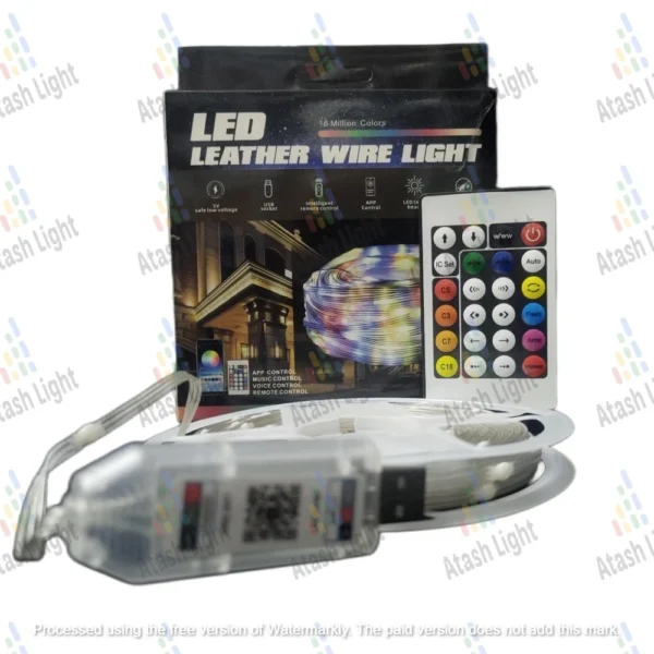 ریسه هوشمند RGB با ریموت و برنامه موبایل 10 متری