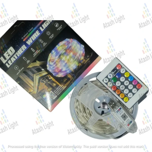 ریسه هوشمند RGB با ریموت و برنامه موبایل 10 متری