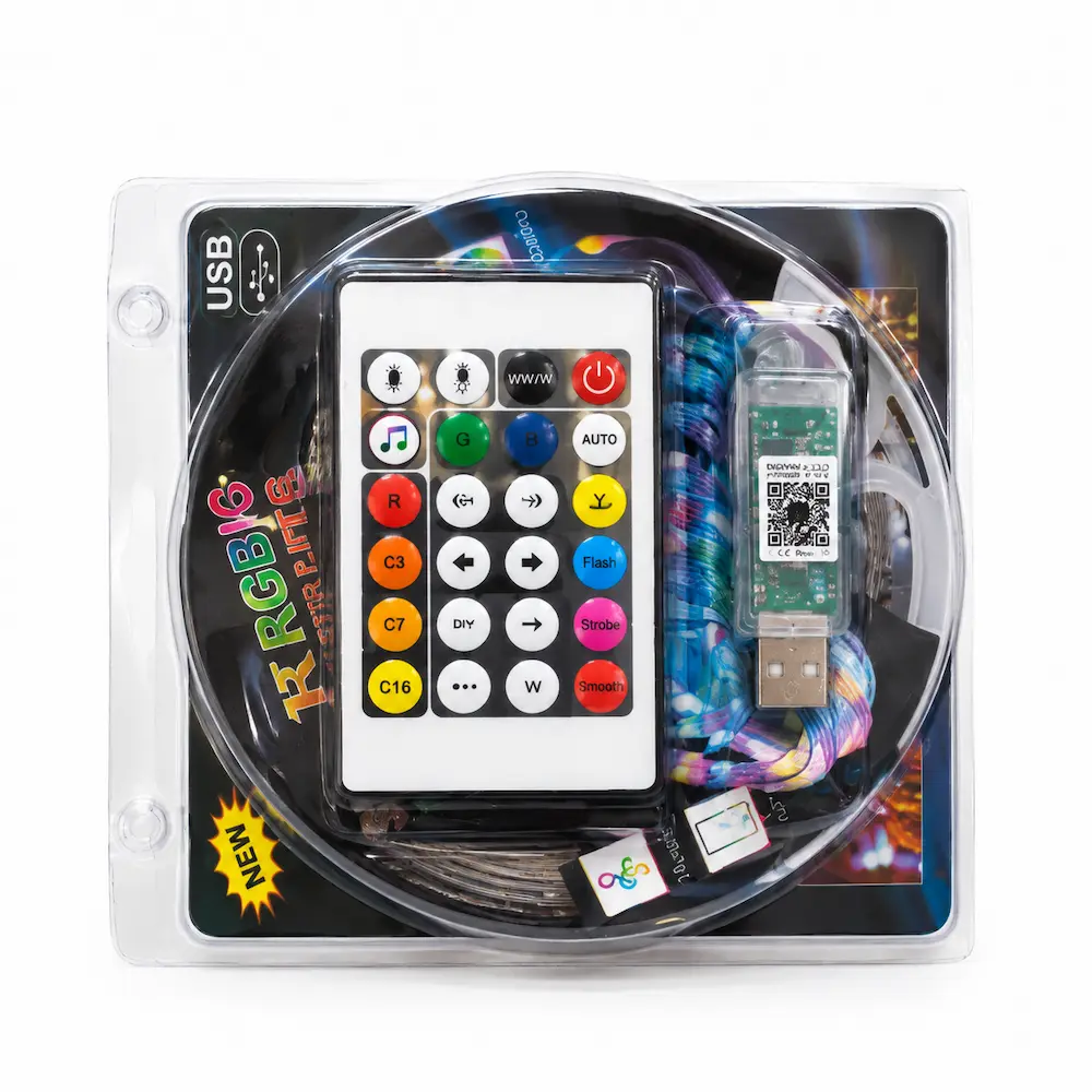 ریسه هوشمند RGB با ریموت و برنامه موبایل 10 متری