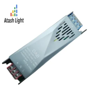 سوییچینگ اسلیم 24 ولت 12.5 آمپر 300 وات DAB-Eco slim24v200w8aeco-dab