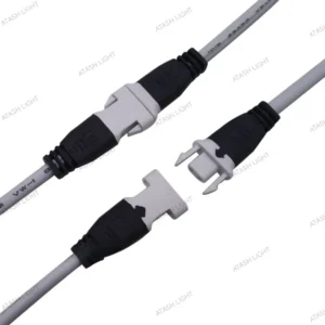فیش آداپتوری خرچنگی قفلدار نر و ماده سیمدار 15cm