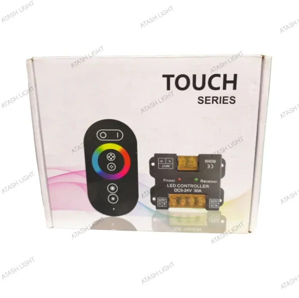 ریموت کنترل RGB تاچ ۳۰ آمپر