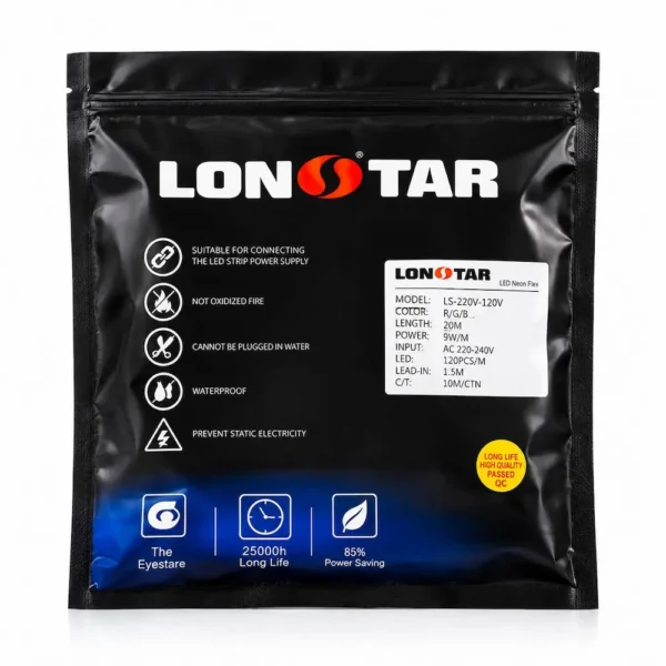 ریسه 220 ولت تراکم 120 برند لان استار lonstar