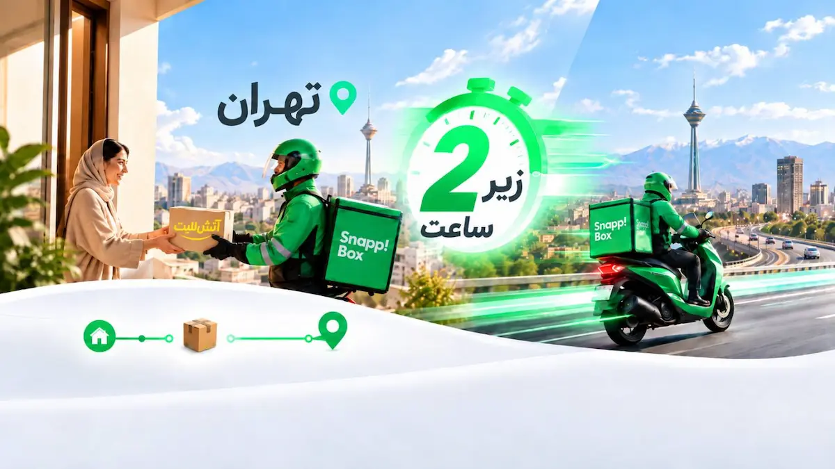 بنر ارسال فوری اتش لایت